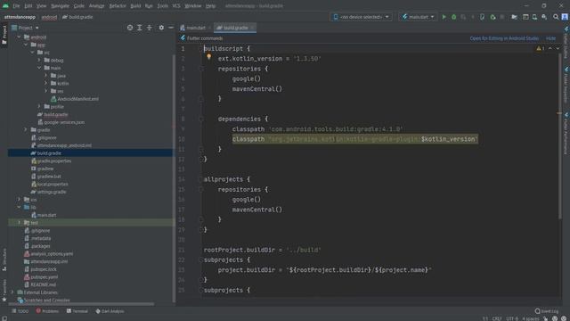 Adding Firebase Service (Flutter Employee Attendance App #1) смотреть онлайн