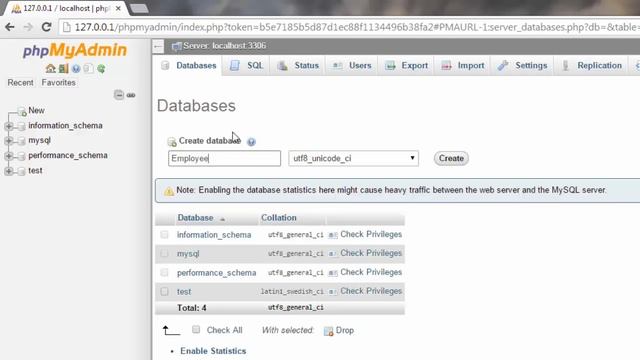 Create Database in phpMyAdmin смотреть онлайн