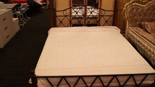 Кованная кровать Chilean двуспальная. Купить металлическую кровать в Калининграде и области смотреть онлайн