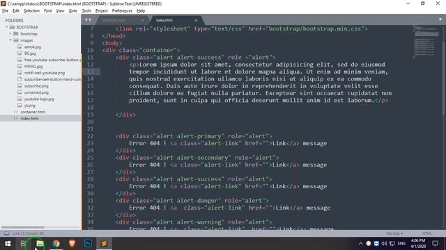 BOOTSTRAP ALERT смотреть онлайн