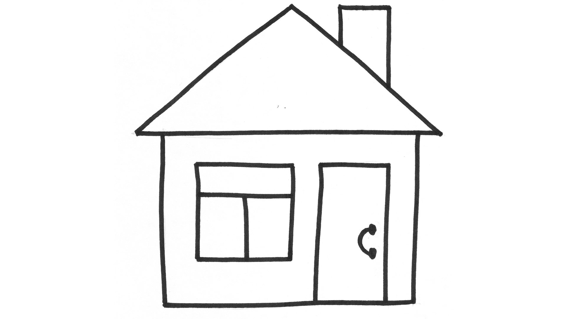 КАК НАРИСОВАТЬ ПРОСТОЙ ДОМИК ЛЕГКО И БЫСТРО УЧИМСЯ РИСОВАТЬ смотреть онлайн