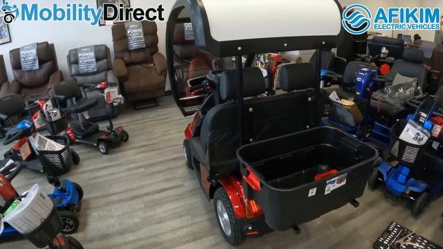 Afikim S Mobility Scooter Storage Box Setup смотреть онлайн