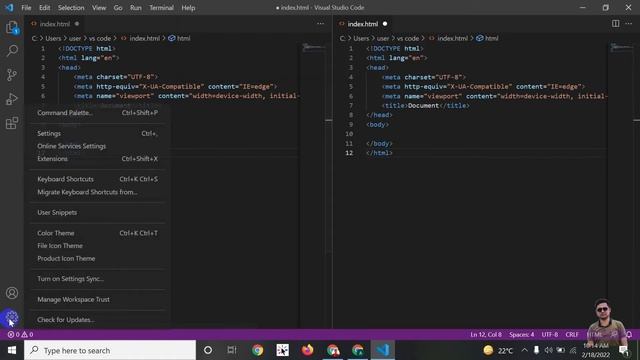 How to install vscode | Add vs code extension live server | visual studio code | #pollab смотреть онлайн