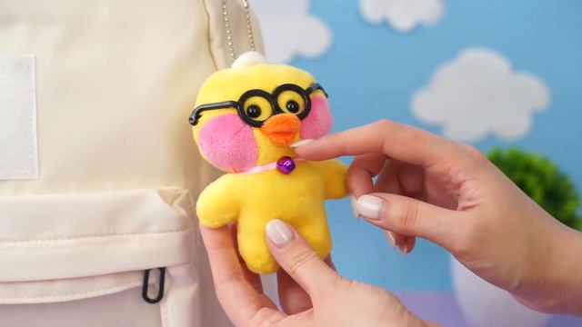 Мягкий брелок "Lalafanfan duck" C, 12 см смотреть онлайн