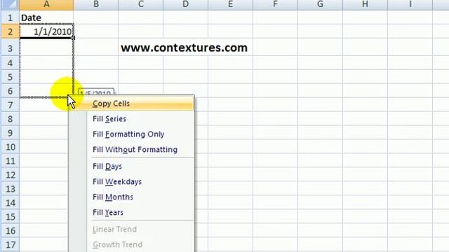 Create Excel List of Dates by Week смотреть онлайн