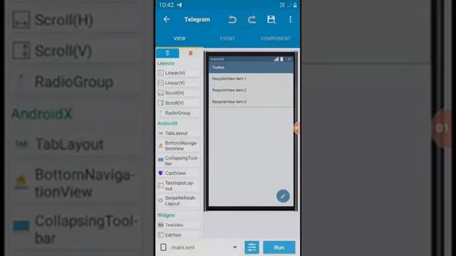TELEGRAM Full Ui/UX Design Free sketchware Project With Lsitview Listener Fan gone VISIBLE смотреть онлайн