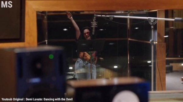 Demi Lovato In Studio
