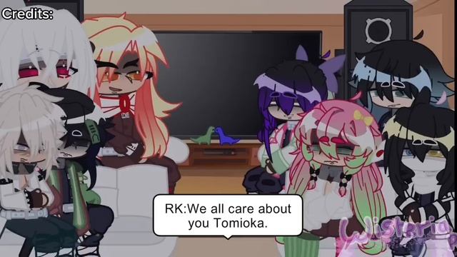 Hashira react to Giyuu / Sanegiyuu / PART 2/9 / Cringe / Read desc смотреть онлайн