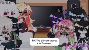 Hashira react to Giyuu / Sanegiyuu / PART 2/9 / Cringe / Read desc