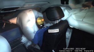 2022-2023 Toyota Tundra Crewmax NHTSA Full-Overlap Frontal Crash Test