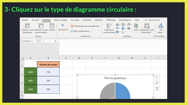 Comment faire un diagramme circulaire sur excel смотреть онлайн