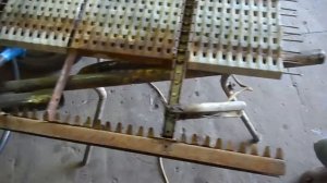 Самодельный зерновой мини комбайн