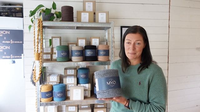 EKO Froté craft yarn - 80% Recycled loop yarn for crocheting смотреть онлайн