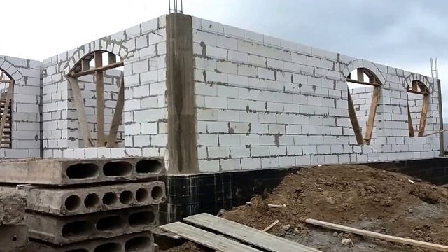 колонны, каркас армопояса 13.07.17 смотреть онлайн