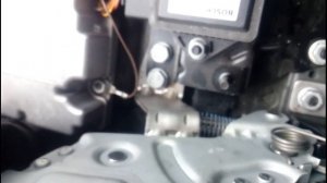 Регулировка стояночного тормоза на BMW X3 E83... Adjusting the parking brake