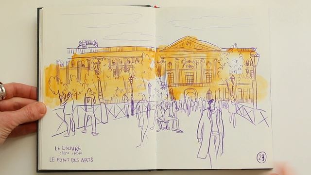 Sketchbook Tour - Adventures in France смотреть онлайн