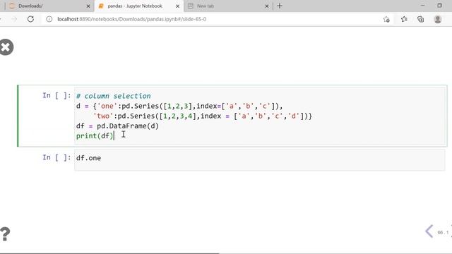 How to Select Column of a Data Frame | Pandas | Pandas Data Structure Data Frame | Pandas Tutorial смотреть онлайн