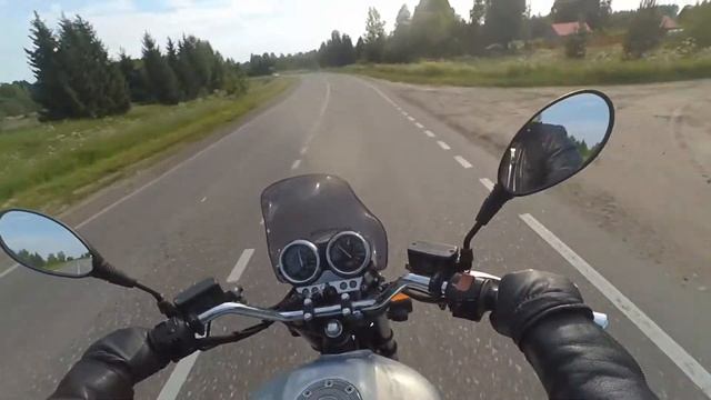 Поездка до Твери и обратно на Honda cb750 Часть 6 Возвращение смотреть онлайн