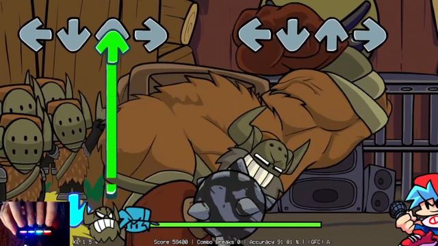 Friday Night Funkin' - Castle Crashers Boss Rush - Barbarian Champion смотреть онлайн