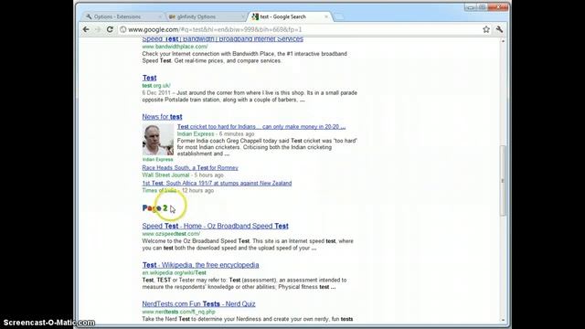 gInfinity - infinite scroll in Google search results смотреть онлайн