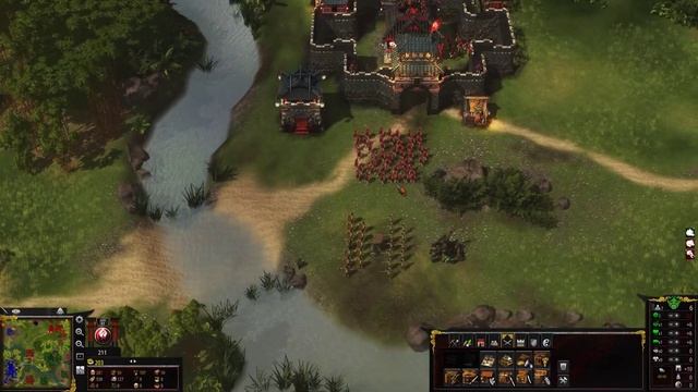 Прохождение Stronghold Warlords Боевые испытания : Путь тактика #1
