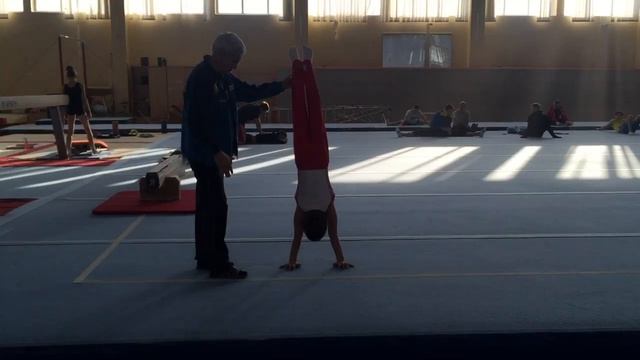 Спичаг и стойка на руках с Добровольским Э. А. смотреть онлайн