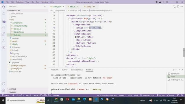 React Slider Bangla Tutorial смотреть онлайн