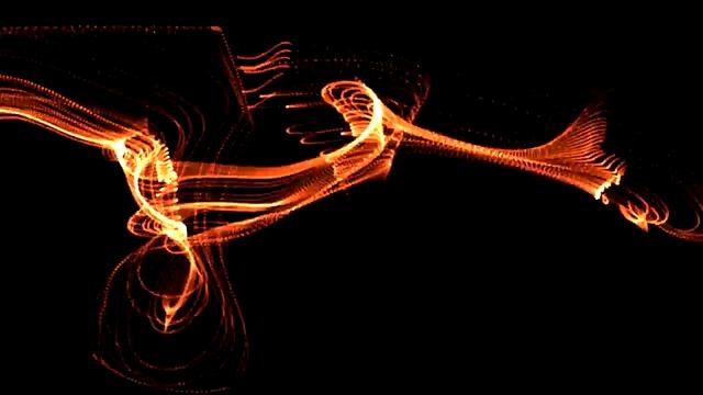 Огненные нити (футаж) смотреть онлайн