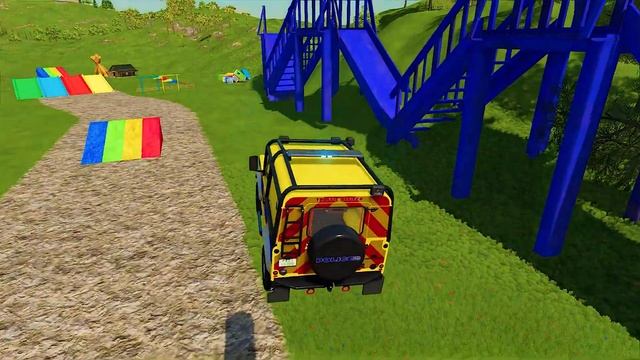 TRANSPORTING MERCEDES, VOLVO, DACIA, LAND ROVER and CRANE with MAN TRUCKS! Farming Simulator 22