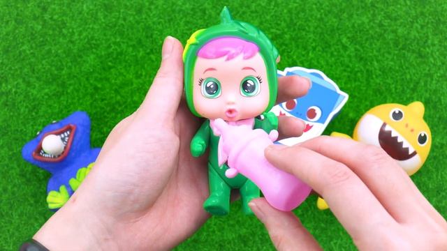 Satisfying Video Surprise Blender l Play Mixed Baby Shark, Hogi, Milk Bottle, Huggy Cutting ASMR #1 смотреть онлайн