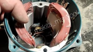 Ремонт УШМ Makita GA 9020 с проточкой коллектора якоря.
