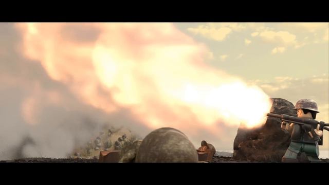 LEGO WAR IN THE PACIFIC - BATTLE OF PELELIU смотреть онлайн