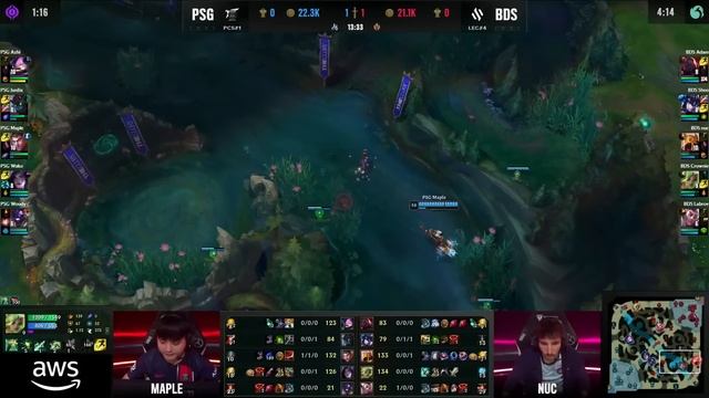 PSG vs. BDS - Game 1 | Play-In Stage | 2023 Worlds | PSG Talon vs Team BDS (2023) смотреть онлайн