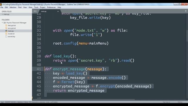 I MADE a PASSWORD MANAGER using PYTHON! смотреть онлайн