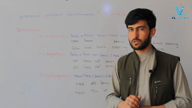 Present Perfect Continuous Tense 004| حال کامله جاری زمانه смотреть онлайн