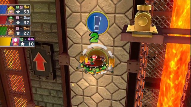 Mario Party 10 - Chaos Castle - Peach, Luigi, Donkey Kong and Toadette | alexgamingtv смотреть онлайн