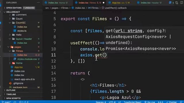 #27 React useEffect e Axios (Consumir API Rest) смотреть онлайн
