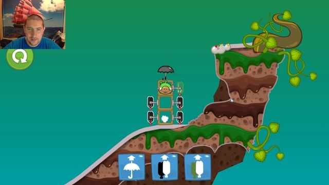 ИГРАЕМ в BadPiggies #32 Let's play BadPiggies. train accidents, mod смотреть онлайн