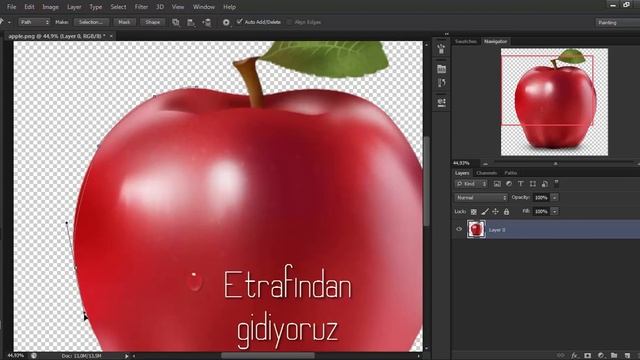 Pen Tool(Kalem Aracı)İle Kırpma İşlemi смотреть онлайн