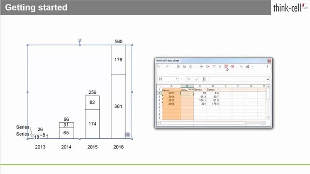 Getting started (think-cell tutorials) смотреть онлайн