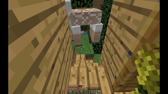 Выживание в Minecraft 1 8 без модов #3 Улучшенный дом и ферма овец смотреть онлайн