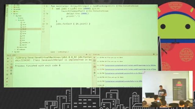 Kotlin Coroutines and Android sitting in a tree смотреть онлайн