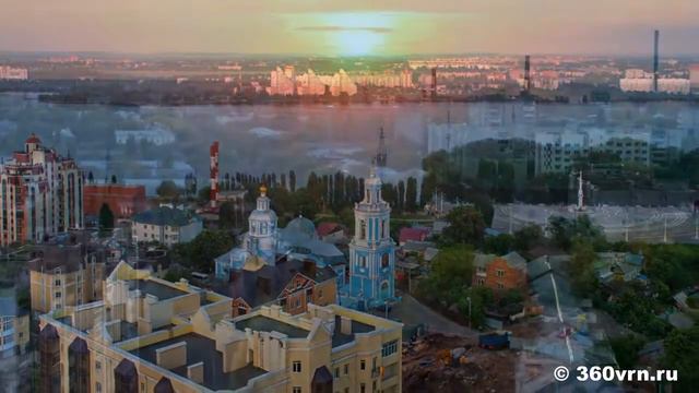 Воронеж с высоты птичьего полёта смотреть онлайн