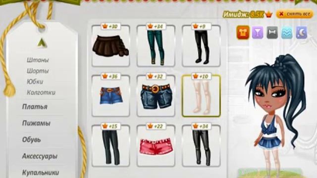 Как правильно и красиво одеваться в "Аватарии" смотреть онлайн