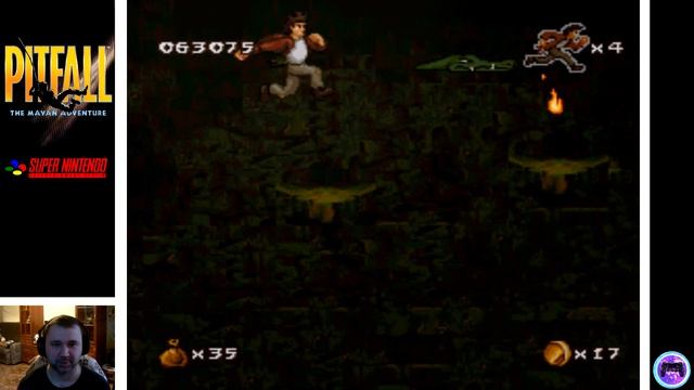 (SNES) Pitfall: The Mayan Adventure. Hard. Прохождение с коментариями. смотреть онлайн