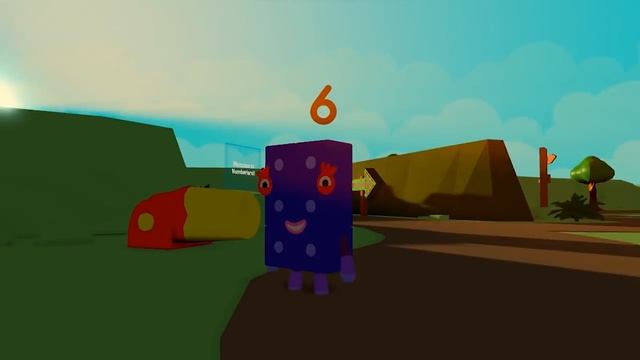 Six in the Mix! Numberblocks! New Roblox Video! смотреть онлайн