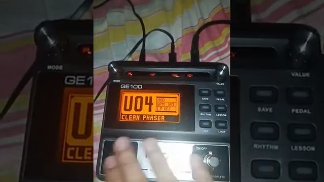 How To Modify The Mooer Ge100's Patch Order