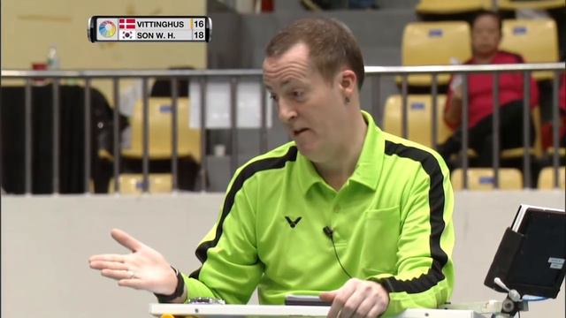 Victor Korea Open 2016 | Badminton QF M2-MS | Hans-Kristian Vittinghus vs Son Wan Ho смотреть онлайн
