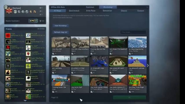 Тренировка Аима В CS:GO смотреть онлайн