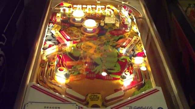 FS: Gottlieb Dragon pinball machine смотреть онлайн
